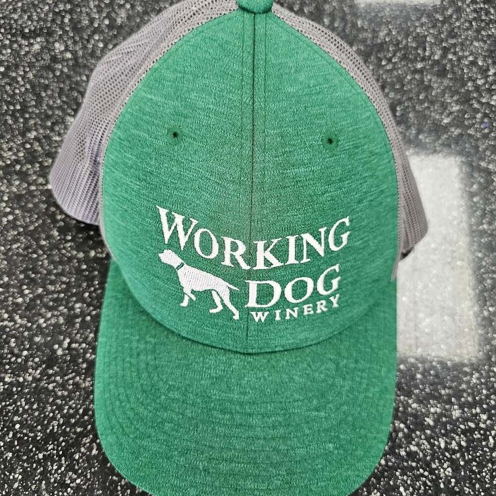 Team 365 Working Dog Winery Trucker Hat Size One Size Green